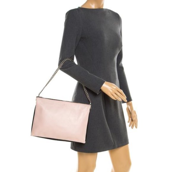 Celine Trio Tri Color Soft Zip Multicolor Purse - Picture 10 of 12